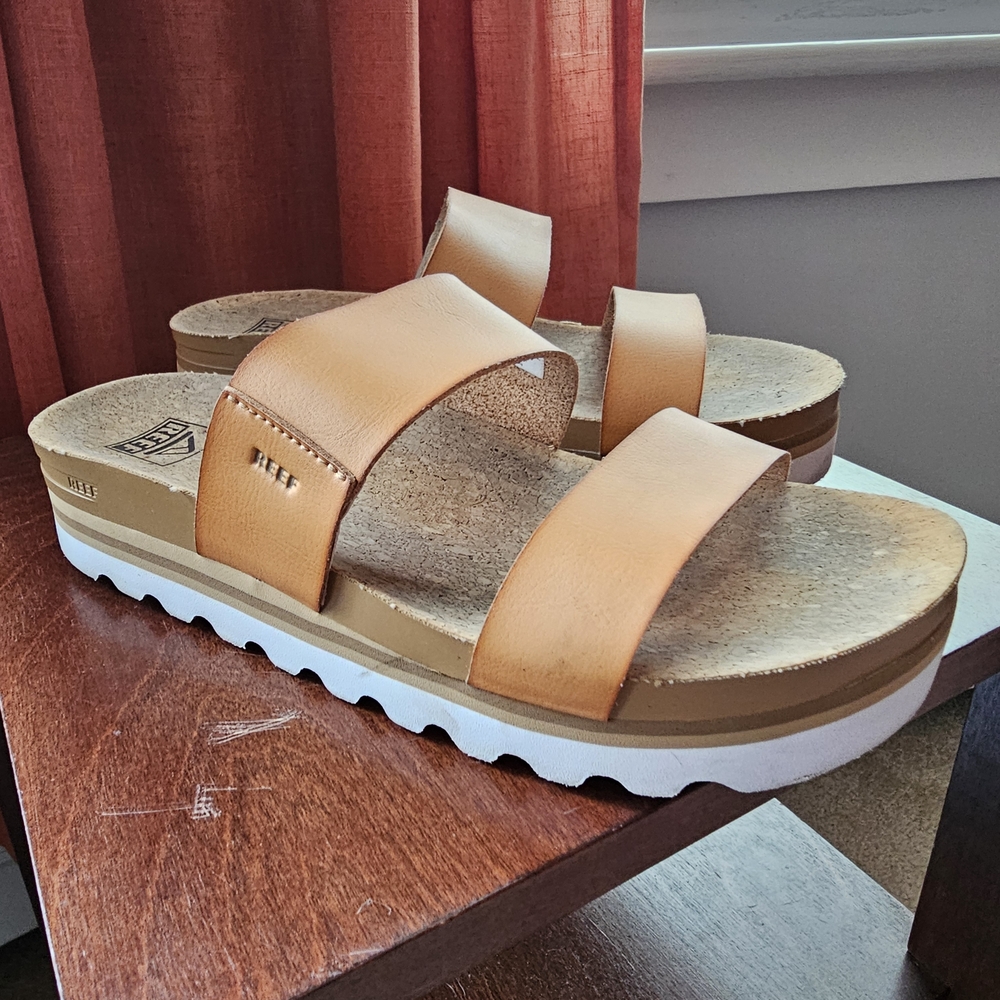 Reef Cork Slide Sandals